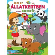 ÉLET AZ ÁLLATKERTBEN - VERSES KIFESTŐ