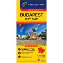 BUDAPEST CITY MAP 1:16 000 SC