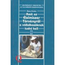 AMIT AZ ÉLELMISZER TÖRVÉNYRŐL A VÁLLALKOZÓNAK TUDNI KELL