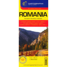 ROMÁNIA TÉRKÉP SC (1:800000)