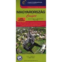 MAGYARORSZÁG COMFORT TÉRKÉP 1:520 000