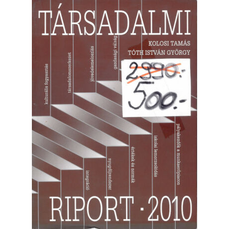 TÁRSADALMI RIPORT 2010