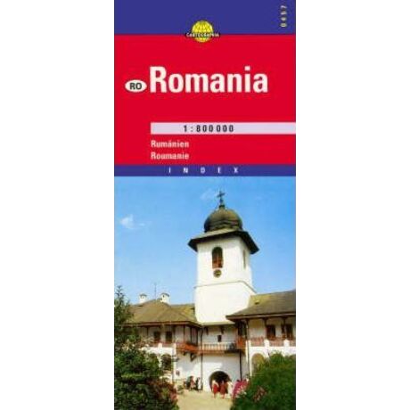ROMÁNIA AUTÓTÉRKÉP (1:800 000) (R)